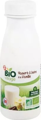 Yaourt à boire bio à la vanille Bio Village, Marque Repère 250 g, code 3564707119733