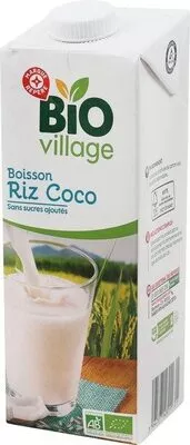 Boisson riz coco bio Bio Village,  Marque Repère 1 l, code 3564707143011