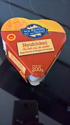 Neufchâtel au lait cru de vache Nos Régions ont du Talent , code 3564709000435