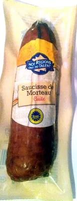 Saucisse de Morteau cuite Nos Régions ont du Talent 350 g, code 3564709001173