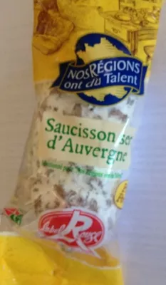 Saucisson sec d'Auvergne Nos Régions ont du Talent, Scamark (Filiale E. Leclerc),  Leclerc 300 g, code 3564709008660