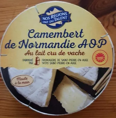 Camembert de Normandie AOP Nos regions ont du talent 250 g, code 3564709010151