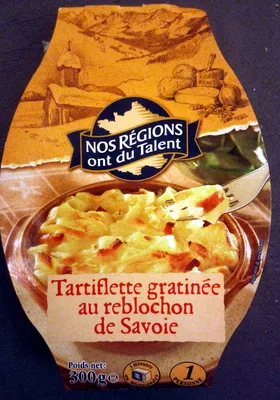 Tartiflette Gratinée au Reblochon de Savoie Nos Régions ont du Talent 300 g, code 3564709017907