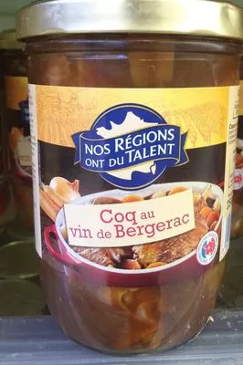 Coq au Vin de Bergerac Nos Régions Ont du Talent, Leclerc 750 g, code 3564709030678