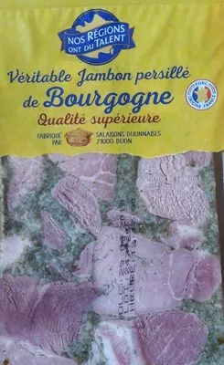 Jambon persille de bourgogne Nos Regions Ont Du Talent, Leclerc 200 g, code 3564709042725