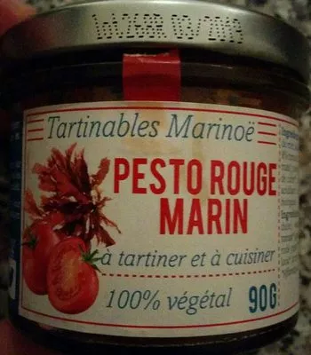 Tartinable Pesto Rouge Marin Aquarius 90 g, code 3565840208094