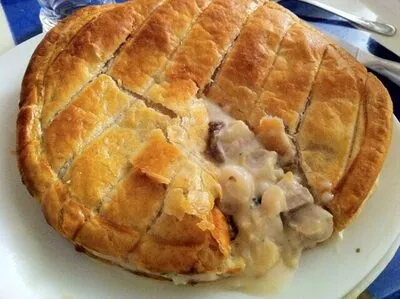 Tourte ris de veau volaille et cèpes Française de Gastronomie 450 g, code 3576280233492