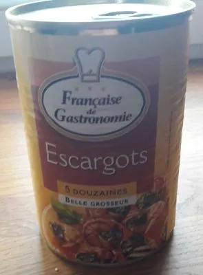 Escargot prepares Sans coquilles. Française de Gastronomie 230 g (5 douzaines), code 3576285672012