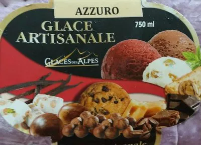 Glace artisanale Azzurro Glaces des Alpes 750 ml, code 3576370710988