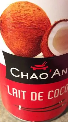 Lait de coco Chao An 400 ml, code 3580282816201