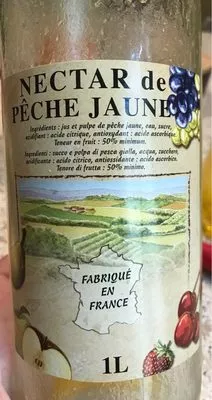 Nectar de pêche jaune Agidra , code 3580283511105