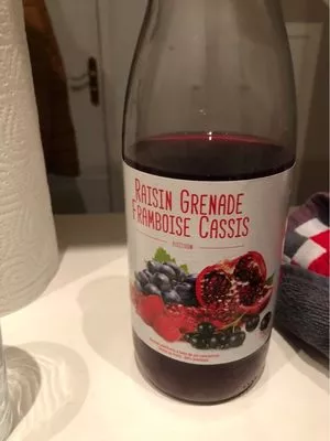 Jus de Raisin Grenade Framboise Cassis Sans marque, Agidra 75 cl e, code 3580283511365