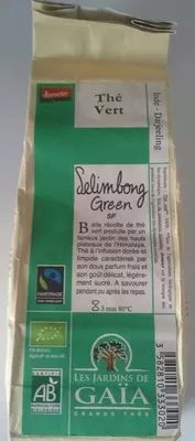 Selimbong Green Les jardins de Gaïa 100 g, code 3582810333020