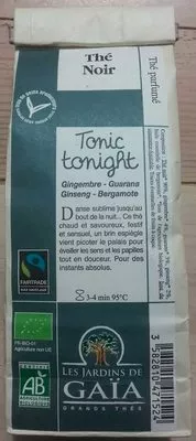 Tonic tonight Les Jardins de Gaïa 100 g, code 3582810471524