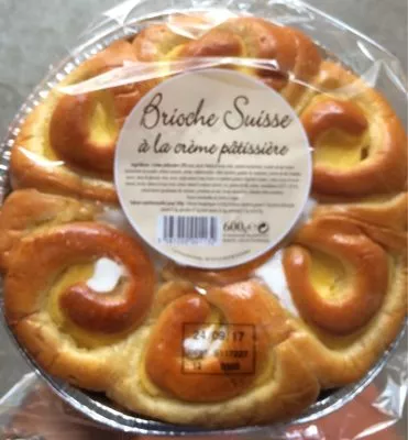 Brioche Suisse La Fournée Dorée 600 g e, code 3587220001132