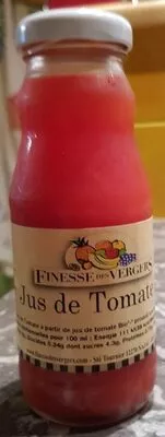 JUS DE TOMATES Finesse des Vergers , code 3590590088009