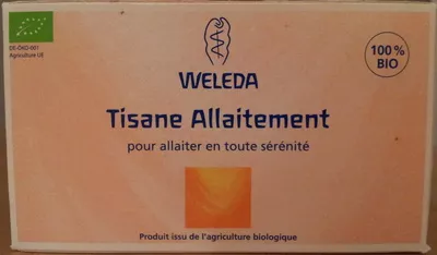 Tisane Allaitement Weleda 40 g, code 3596204791211