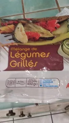 Mélange de légumes grillés Auchan 450 grammes, code 3596710274390