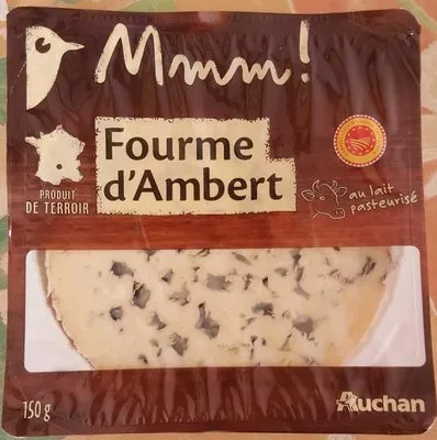 Fourme d'Ambert Auchan 150 g, code 3596710333349