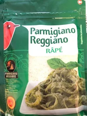 Parmigiano Reggiano rapé L'oiseau, Auchan 60 g, code 3596710335701