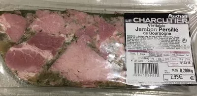 Véritable Jambon persillé de Bourgogne Auchan 200 g, code 3596710344550