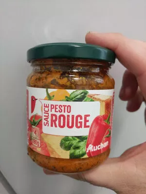 Sauce Pesto rouge à la tomate Auchan 190 g, code 3596710346158