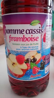 Pomme cassis framboise Auchan 2 L, code 3596710355297