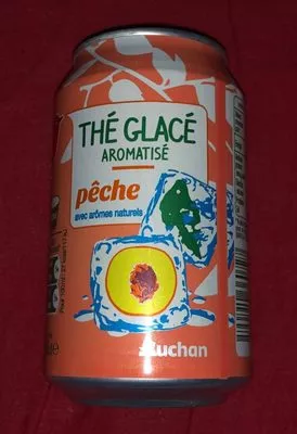 Thé Glacé Pêche Auchan 33 cl, code 3596710360727