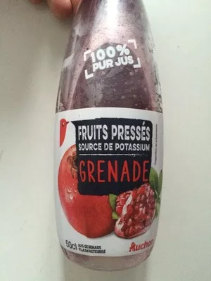 Fruits Pressés Grenade Auchan 50 cl, code 3596710369164