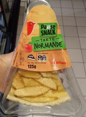 Tarte Normande Pause Snack, Auchan 125 g, code 3596710378371