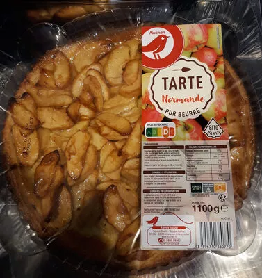 Tarte Normande Pur Beurre Auchan 1100 g e, code 3596710380770