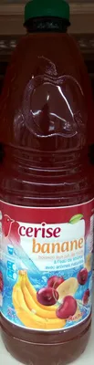 Cerise Banane à l'eau de source Auchan 2 L, code 3596710404803