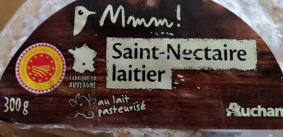 Saint nectaire laitier aop mmm! Auchan 300 g, code 3596710411443