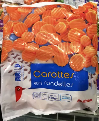 Carottes en rondelles Auchan 450 g, code 3596710417056