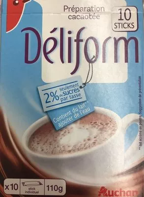 Deliform Auchan 110 g (10 x 11 g), code 3596710427178