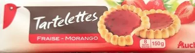 Tartelette Fraise Auchan 150 g, code 3596710428687