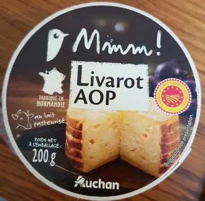 Livarot AOP Auchan 200g, code 3596710435968