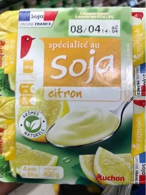 Soja Citron Auchan 400 g (4x100g), code 3596710437108