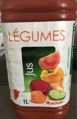 Jus de legumes Auchan , code 3596710437818