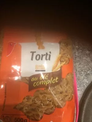 Torti au Blé Complet Auchan 500gr, code 3596710439102