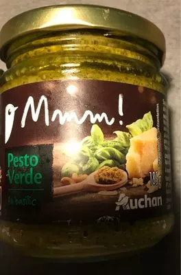 Sauce Pesto Auchan, Mmm ! 185 g, code 3596710441815