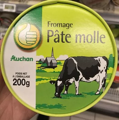 Fromage pâte molle Pouce, Auchan 200 g, code 3596710442379