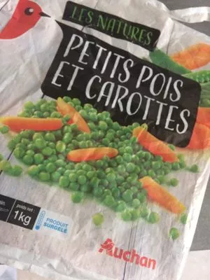 Petits pois et carottes Auchan , code 3596710442638