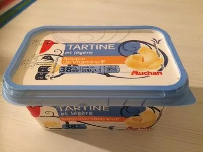 Beurre Tartine et Légère Auchan 500 g e, code 3596710444984