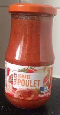 Sauce tomate poulet Auchan , code 3596710447336