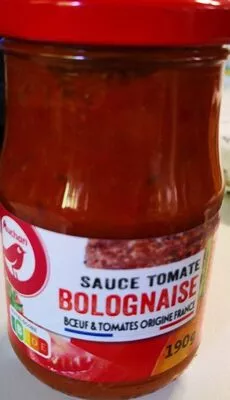 Sauce tomate bolognaise Auchan 190 g, code 3596710448470