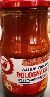 Sauce tomate bolognaise Auchan 680 g, code 3596710448494