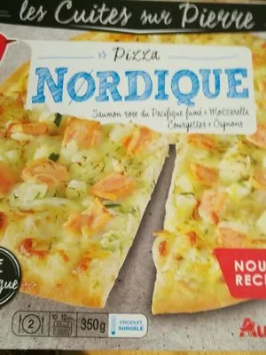 Pizza nordique Auchan 350 g, code 3596710455867