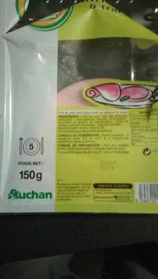 Rôti de porc Pouce, Auchan 150 g, code 3596710456277