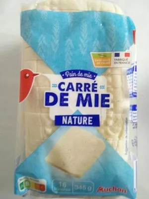 Carré de mie Auchan 345 g, code 3596710457533